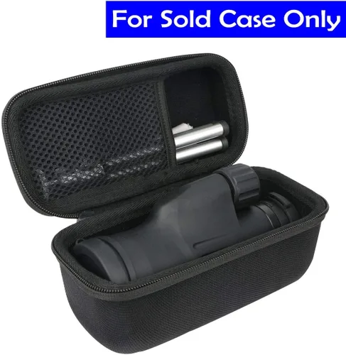 Vista 4 de khanka Funda de viaje rígida de repuesto para Gosky 12x55 de alta definición Monocular/Wingspan Optics Explorer High Powered 12X50 Monocular, solo