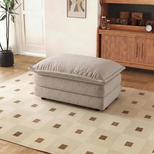 Vista 81 de SoarFlash Sofá modula, de felpilla, posición de en medio, beige