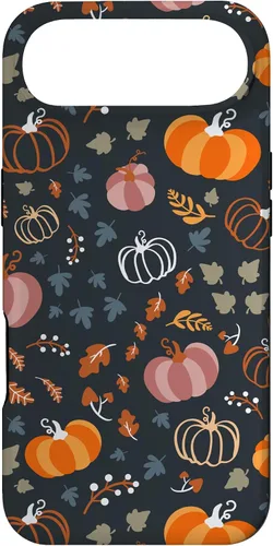 Vista 26 de iPhone 13 Otoño Hojas Caídas Calabaza Cosecha de Especias Feliz Otoño