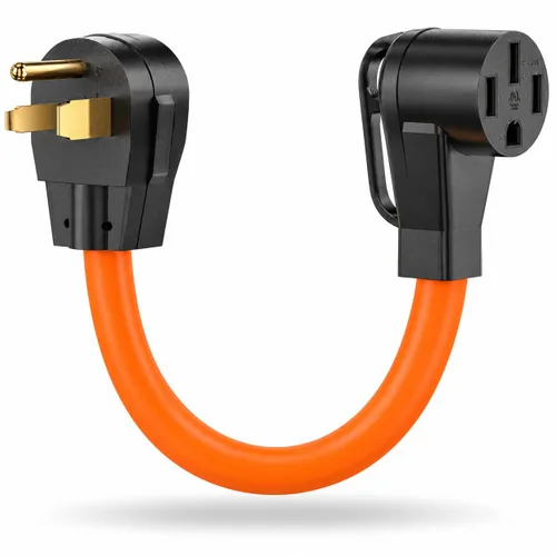 Vista 7 de Cable adaptador para soldador PLIS NEMA 14-30P a 6-50R Amarillo