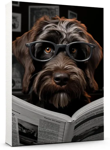 Vista 193 de Thuan Affenpinscher - Póster de lienzo con tus fotos, arte de pared para decoración del hogar, regalo conmemorativo para amantes de las mascotas