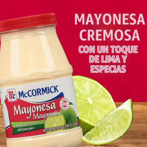 Vista 10 de McCormick Mayonesa (mayonesa) con jugo de lima, 28 fl oz