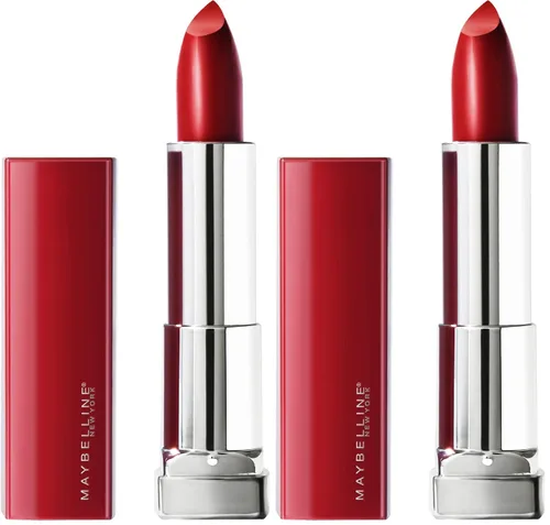 Vista 10 de Maybelline New York Color Sensational Lápiz labial en polvo mate, Cruel Ruby, 0.15 onzas, Envase de 1