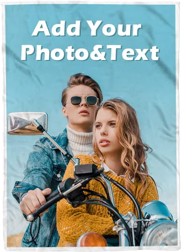 Vista 8 de Manta personalizada con texto de fotos, manta con imagen personalizada para padre, mamá, niños, perros, amigos o pareja, collage de 8 fotos, 50 x 60