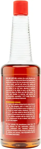 Vista 3 de Red Line 71203 Diesel Fuel Additives RL Anti Gel - 15 onzas