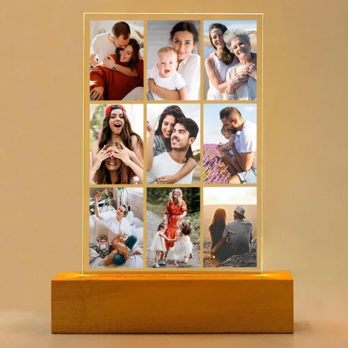 Vista 20 de Marco de fotos personalizado, marcos de fotos personalizados, regalos de fotos personalizados de aniversario para mujeres, hombres, ella, él, novia