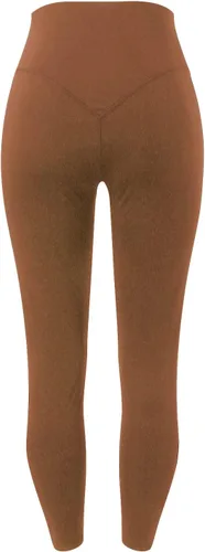 Vista 4 de SMIDOW Leggings de cintura alta para mujer, mallas de entrenamiento, elásticos, sin costuras, pantalones de yoga para gimnasio