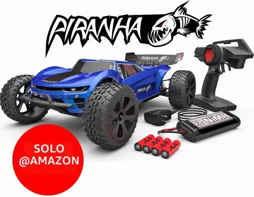 Vista 9 de Redcat Racing Piranha-TR-10 Piranha Tr10 Truggy, Azul