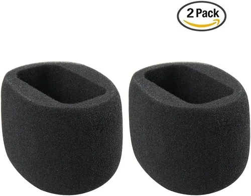 Vista 6 de Hermitshell 2 piezas de parabrisas de espuma para TASCAM DR-05 / Tascam DR-05X / TASCAM DR-07X / TASCAM DR-07XP grabadora digital portátil