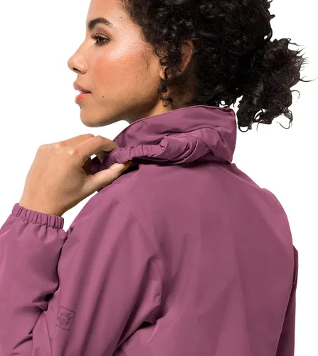 Vista 5 de Jack Wolfskin Chaqueta Stormy Point Mujer W Cuarzo violeta