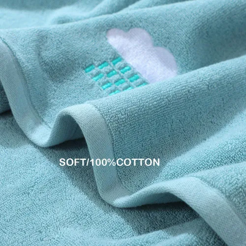 Vista 8 de RUIBOLU Juego de 4 toallas de mano para baño, toalla de baño 100% algodón, suave y altamente absorbente, cocina para adultos y niños, 14 x 29