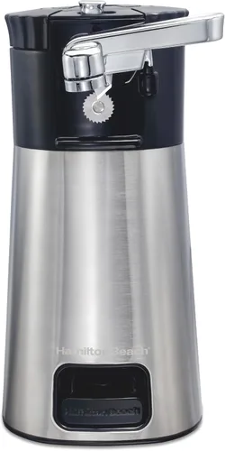 Vista 10 de Hamilton Beach OpenStation Electric Automatic Can Opener for Kitchen with Multi Tool and Bottle and Jar Opening Tools,Auto Shutoff,Cord Storage,Sure