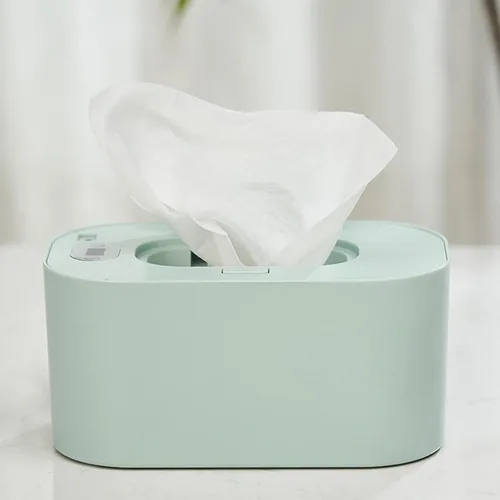 Vista 6 de Dispensador portátil de gran capacidad con pantalla LED, soporte ajustable para toallitas húmedas, dispensador de toallitas húmedas para bebés