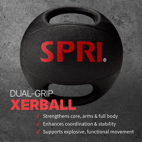 Vista 4 de SPRI Medicine Ball with Handles