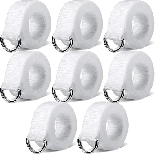 Vista 14 de Seematn Web - Cinturón de fútbol de 52 pulgadas, cinturón de fútbol con anillo en D para hombres, mujeres, jóvenes, niños y niñas