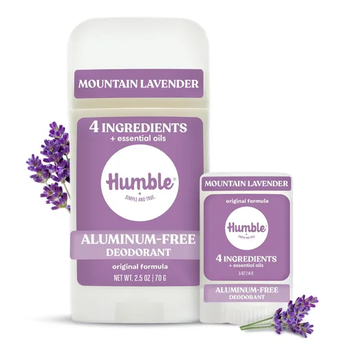 Vista 10 de Humble - Desodorante sin aluminio para mujeres y hombres, Black Spruce - Desodorante natural limpio y fresco en barra con aceites esenciales para un