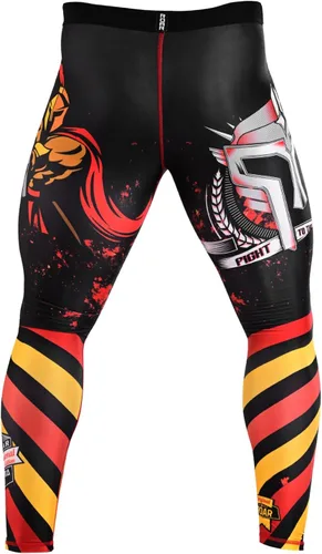 Vista 29 de Roar MMA - Pantalones de compresión para entrenamiento de gimnasio