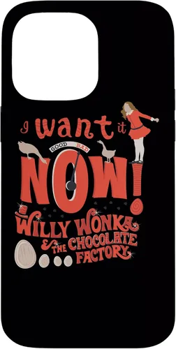 Vista 21 de Willy Wonka Carcasa para iPhone 17 y The Chocolate Factory I Want It Now