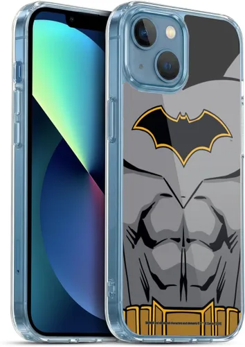 Vista 87 de Head Case Designs Funda de gel con licencia oficial de Batman DC Comics Bat Signal Logos [protección de grado militar] compatible con Apple iPhone 7