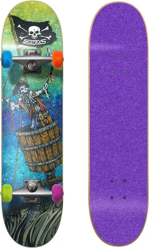 Vista 3 de SkateXS Patineta Pirate Street Principiante