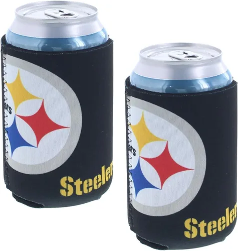 Vista 73 de Soporte aislante para latas y botellas de fútbol americano enfriador de bebidas Huggie (Nueva Orleans (Saints) - Negro) Nueva Orleans (Santos)