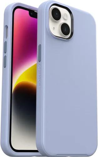 Vista 8 de OtterBox Funda para iPhone 14 y iPhone 13 (solamente) - Serie Symmetry + - Negro - Ultra-Sleek - Se ajusta a MagSafe - Bordes elevados para proteger