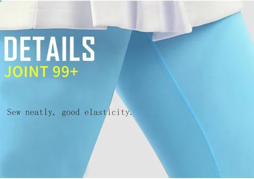 Vista 3 de FANCY PUMPKIN Calcetines deportivos de seda de hielo con protección solar, pantalones de golf