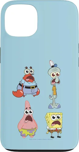 Vista 7 de Spongebob Squarepants Carcasa para iPhone 17 de Group Shot Stare