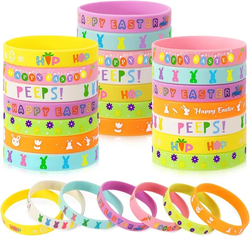 Vista 9 de JUNEBRUSHS 42 piezas de accesorios de concientización sobre el cáncer de mama, pulseras de silicona Esperanza Fe Fuerza Coraje, pulseras accesorios