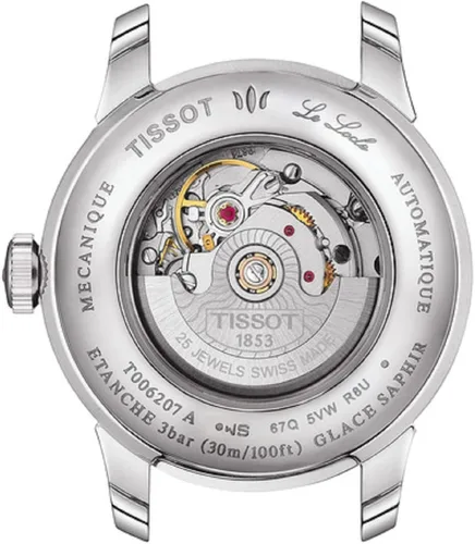 Vista 2 de Tissot Le Locle reloj automático de plata Dial señoras T006.207.11.038.00