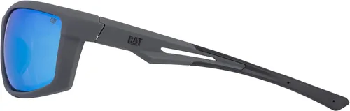Vista 3 de Caterpillar CTS-8015 - Gafas de sol polarizadas para hombre color gris mate de goma 2441in