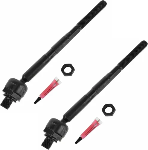 Vista 48 de TRQ Juego de barras de acoplamiento delanteras exteriores 2 piezas compatibles con Land Rover LR3 2005-2009