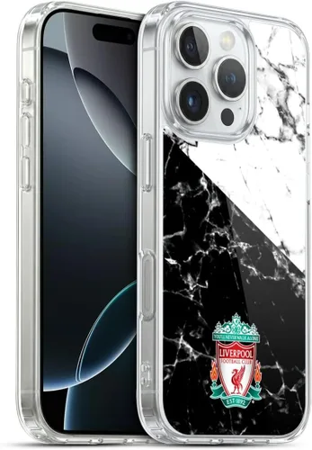 Vista 20 de Oficial LIVERPOOL Football Club 2017/18 Mármol Soft Gel Case para iPhone de Apple 7 Plus/8 PLUS Escudo negro.