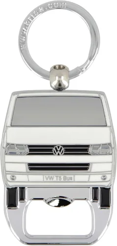 Vista 7 de BRISA VW Collection - Llavero Volkswagen con abrebotellas en diseño de autobús T3, T4, T5 Autobús T3/Azul