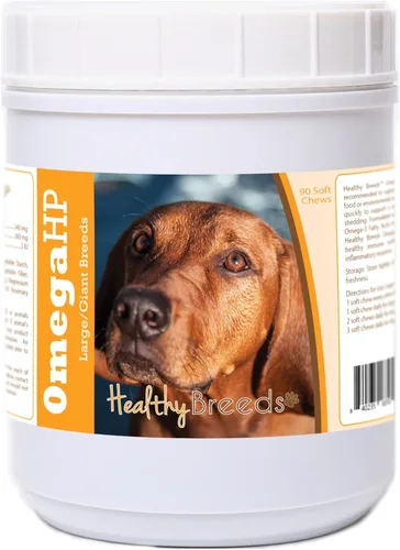 Vista 10 de Healthy Breeds Affenpinscher Omega HP - Masticables suaves para piel y pelaje, 60