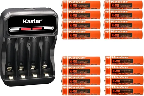 Vista 7 de Kastar CMH4 - Cargador USB inteligente compatible con Panasonic KX-TGP500 KX-TGP550 KX-TGP551 KX-TGP600 KX-TH1211 KX-TH1211B KX-TH1212 KX-TH1212B