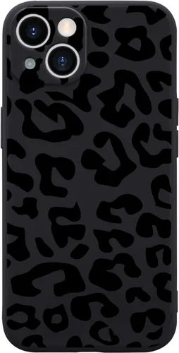Vista 15 de Funda Graciosa de Chico para iPhone 11, Funda Líquida de Silicona de Gel Suave de Caucho Mate con Forro de Microfibra, Funda Protectora Divertida