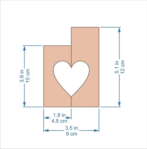Vista 5 de Portavelas rústico hecho a mano de madera en forma de corazón, soporte para velas de té para regalo del día de San Valentín para ella, boda