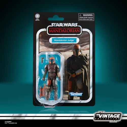 Vista 2 de STAR WARS The Vintage Collection Mandalorian Judge, The Mandalorian - Figura de acción coleccionable de 3.75 pulgadas
