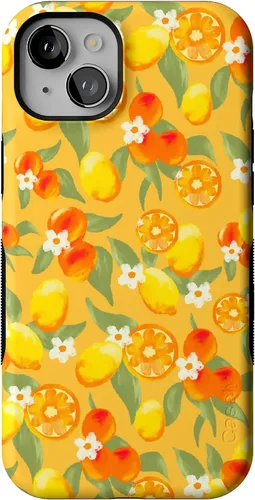 Vista 110 de Casely Funda para iPhone 15 Plus Todas las cosas divertidas Diversión en días laborables Diseño protector audaz Compatible con MagSafe