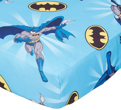 Vista 3 de Warner Brothers Juego de ropa de cama infantil de 4 piezas de Batman
