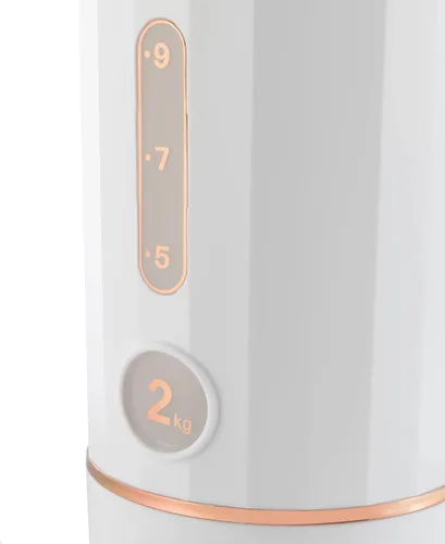 Vista 8 de Dispensador de arroz, contenedor de arroz de 22.0 lbs/22 libras, dispensador de cereales con tapa y taza medidora, organizador de almacenamiento