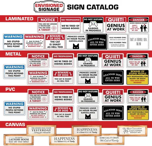Vista 8 de Señal de Gato de 24 Horas de Vigilancia Felina de Premises Under 24 Hour - Cartel de gato divertido, metal, 8 x 12 pulgadas, letreros de gato