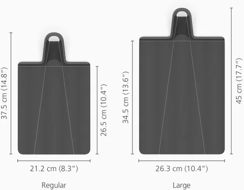 Vista 3 de Joseph Joseph Chop2Pot - Tabla de cortar plegable, tabla de preparación de alimentos grande