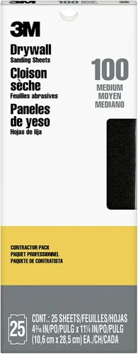 Vista 11 de 3M Pantallas de Lijado para Paneles de Yeso, 4 3/16 in x 11 1/4 in, 150 grano, 10 hojas