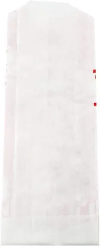 Vista 4 de Carnival King Bolsas de papel para palomitas de maíz, rojo/blanco, 100 unidades (paquete de 1)