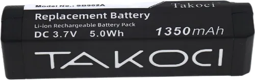Vista 7 de Batería de repuesto SB902A para GLX-D y GLX-D Advanced Digital Wireless Systems Componentes 1350mAh