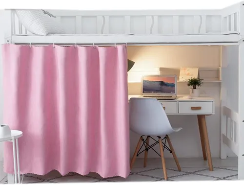 Vista 27 de Cortinas opacas para cama de privacidad con toldo grueso, mosquitero Mosquitera blanca 1aa