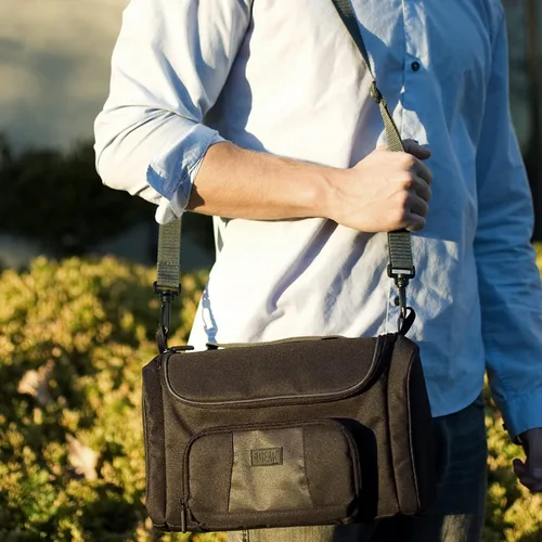 Vista 6 de USA Gear Estuche profesional para pistola de tatuaje, exterior fuerte, divisores ajustables, sostiene juego de tinta de tatuaje, máquina, bolígrafo