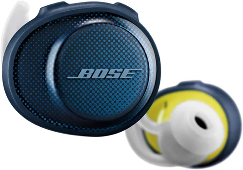Vista 2 de Bose SoundSport Free, Audífonos Inalámbricos Verdaderos, (Auriculares Bluetooth Resistentes al Sudor para Entrenamientos y Deportes), Azul